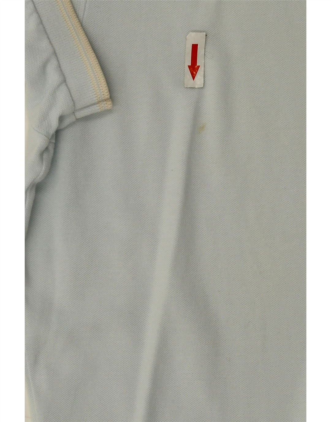 Fred Perry Dame Polo Shirt UK 16 Stor Blå Bomuld