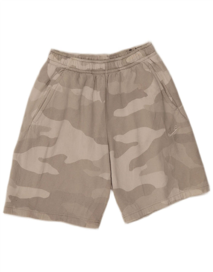 Nike Herre Sportshorts Små Grå Camouflage Bomuld