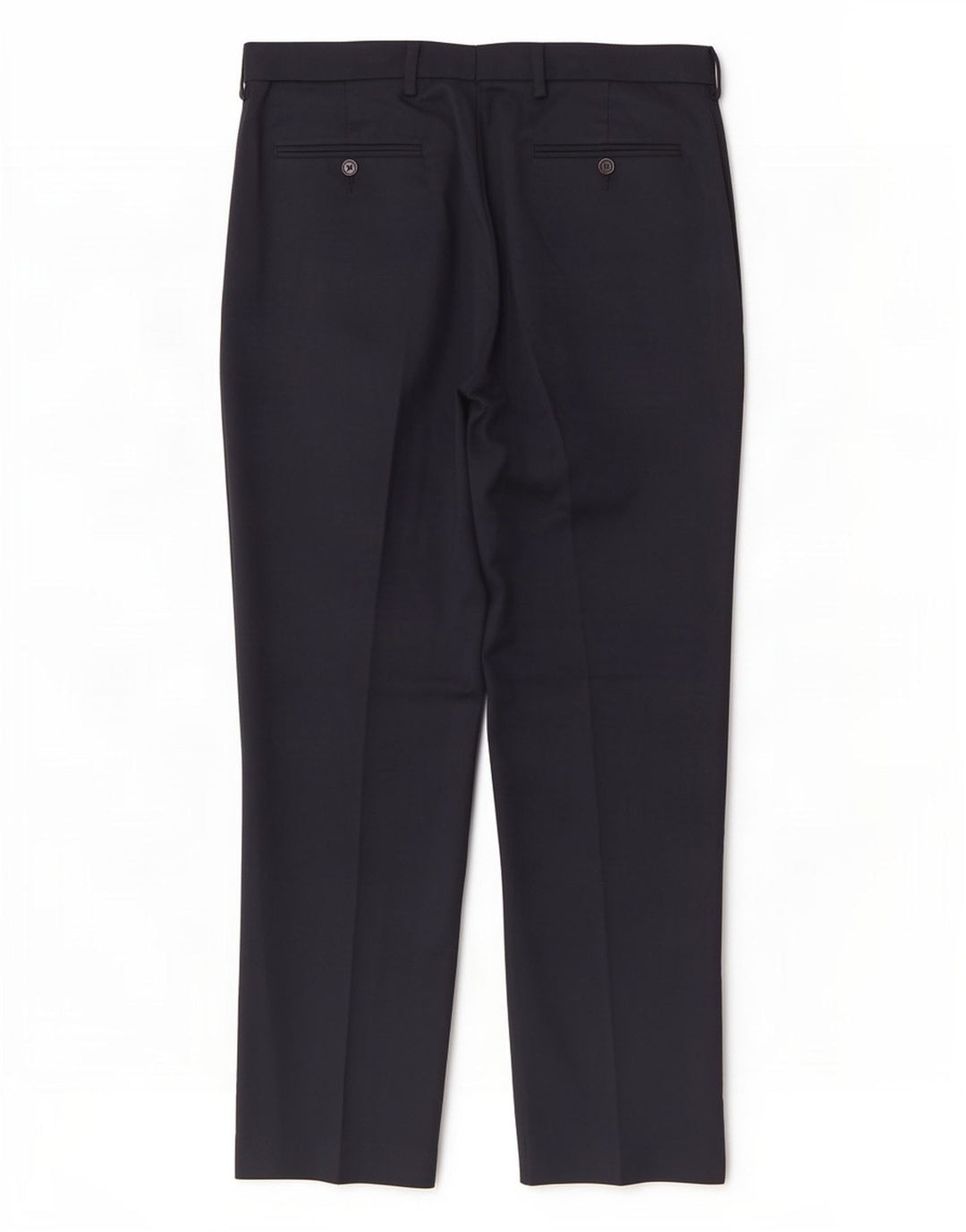Marks & Spencer Herre Regular Suit Bukser W36 L31 Marineblå polyester
