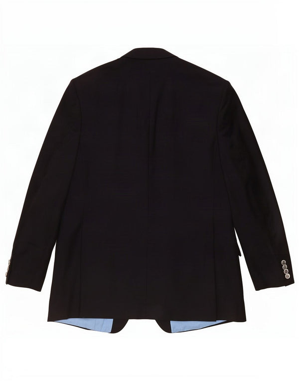Marks & Spencer Herre 2-knaps blazerjakke UK 42 Large Navy Blue New Wool