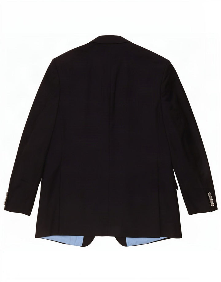 Marks & Spencer Herre 2-knaps blazerjakke UK 42 Large Navy Blue New Wool