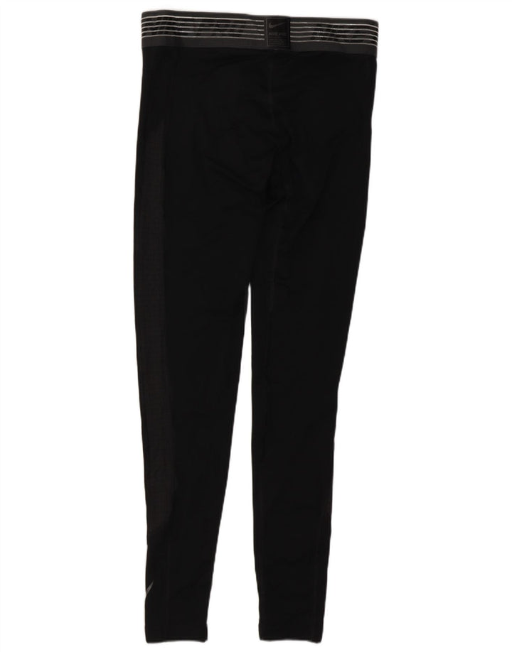 Nike Herre Dri Fit Grafiske Leggings Medium Sort Polyester