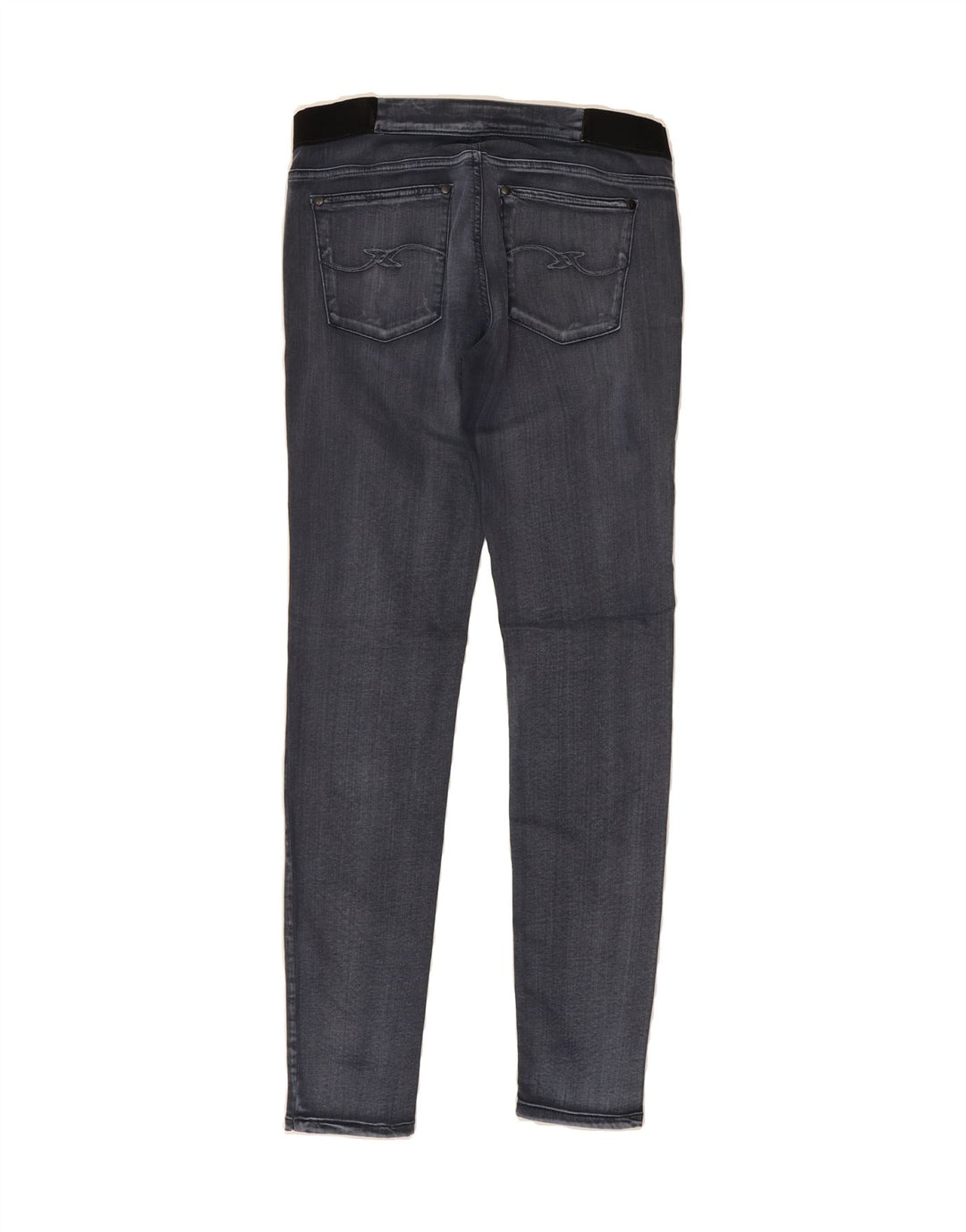 TRUSSARDI Womens Jegging Jeans Small W28 L30 Grey Lyocell Vintage Trussardi and Second-Hand Trussardi from Messina Hembry 