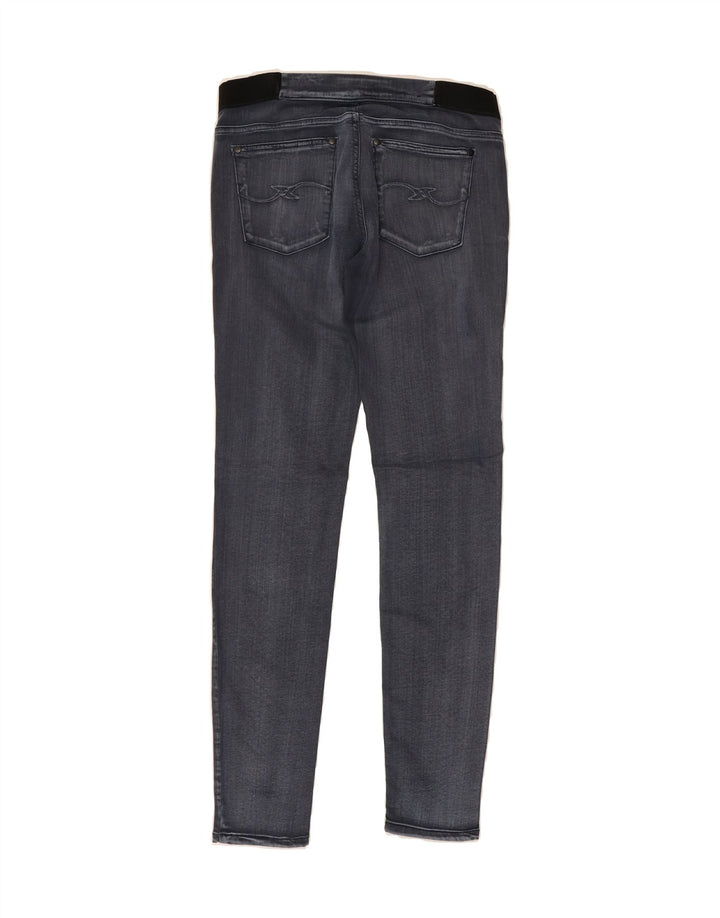 TRUSSARDI Womens Jegging Jeans Small W28 L30 Grey Lyocell Vintage Trussardi and Second-Hand Trussardi from Messina Hembry 