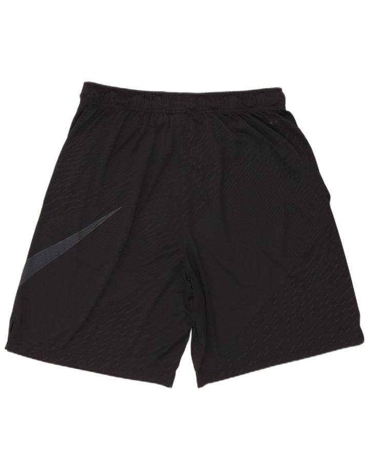 NIKE Herre Dri Fit grafiske sportsshorts XL Sort Flecked Polyester