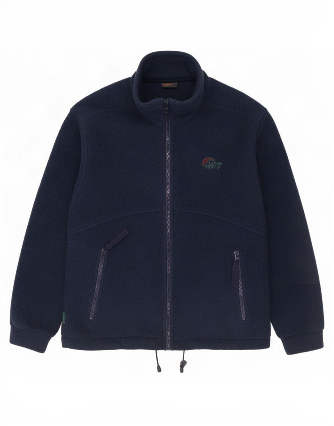 Lowe Alpine Herre Fleecejakke UK 38 Medium Navy Blue Polyester