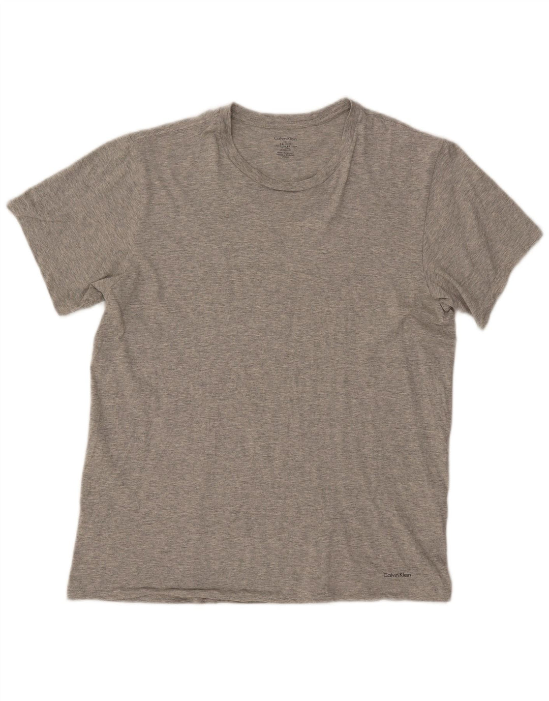 CALVIN KLEIN Herre T-Shirt Top Medium Grå