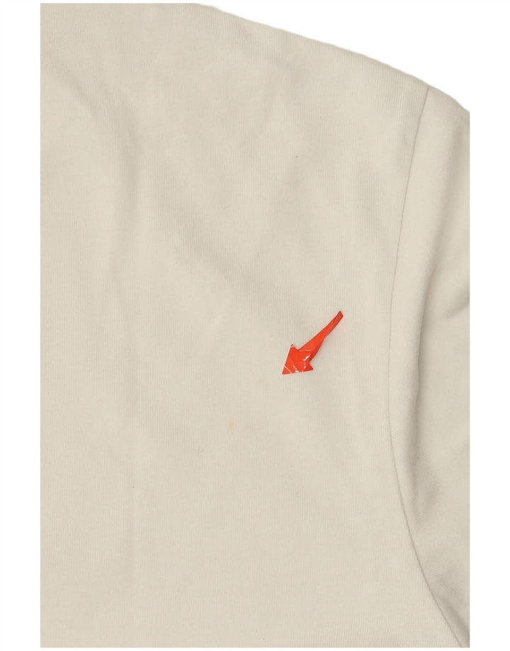 Adidas Grafisk T-shirt top til mænd Medium hvid bomuld