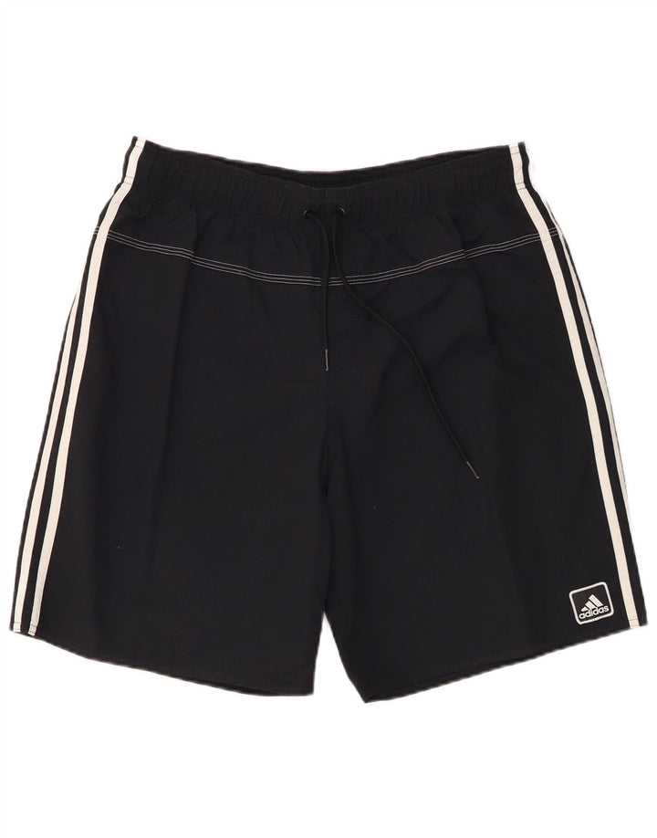 Adidas Badeshorts til mænd store sorte polyamid