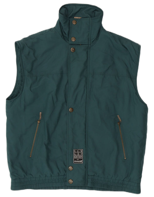 OLYMPIA Herre Gilet UK 40 Large Green Polyester