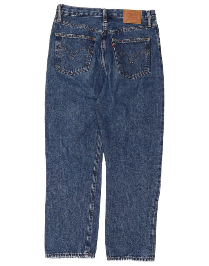 Levi's Dame 501 Straight Jeans W27 L26 Blå Bomuld