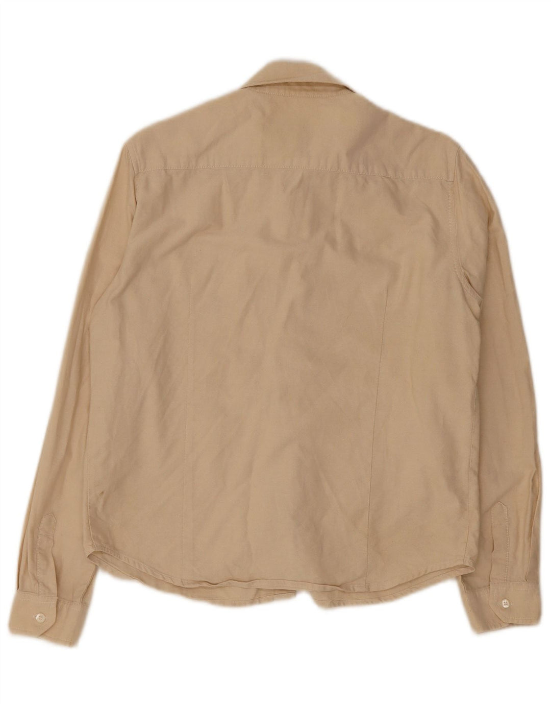 Henry Cottons Dameskjorte IT 48 XL Beige Bomuld