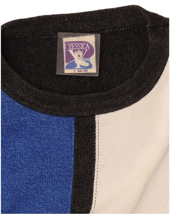 Yessica Dame sweater med rund hals EU 44/46 Stor flerfarvet