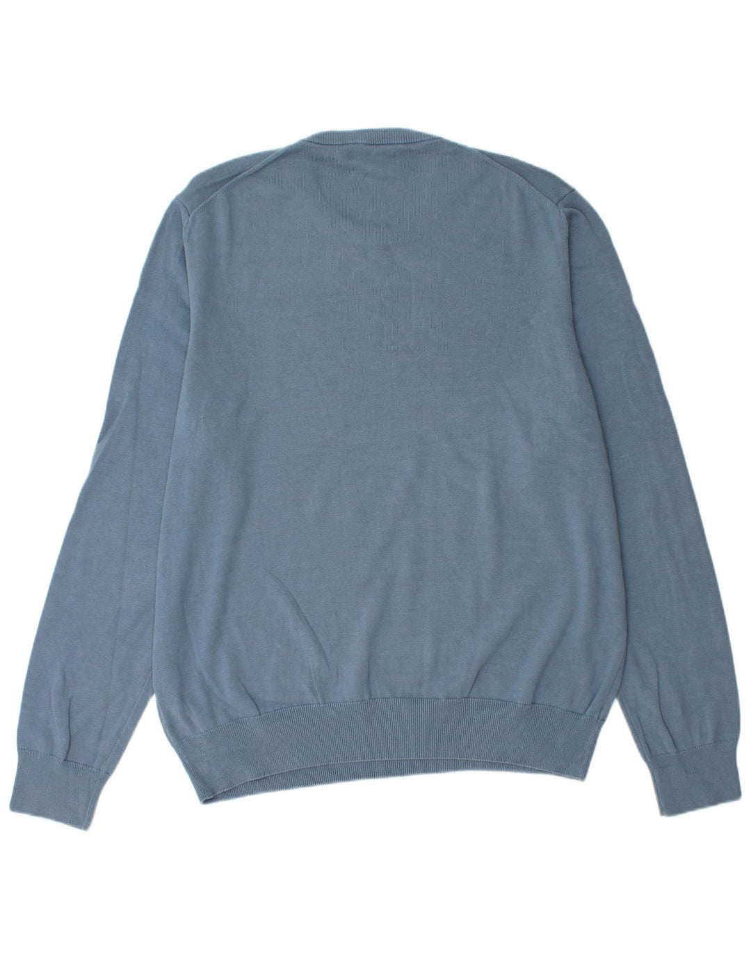 Marks & Spencer Herre sweater med rund hals XL blå bomuld