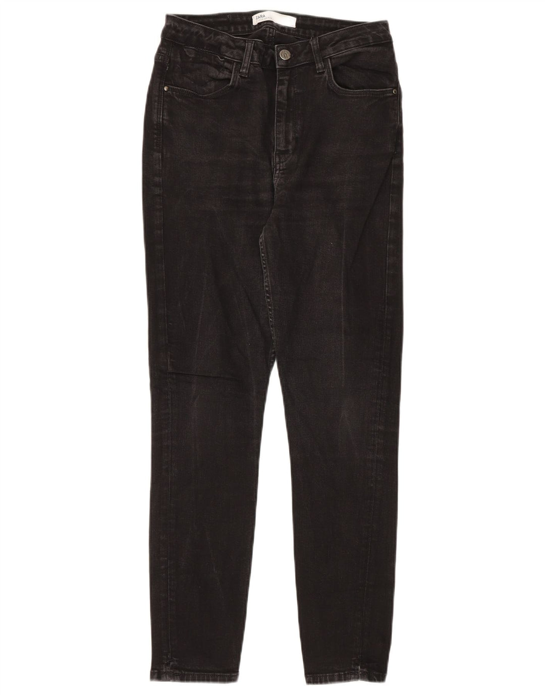 Zara Womens Tapered Jeans EU 40 Medium W30 L28 Sort