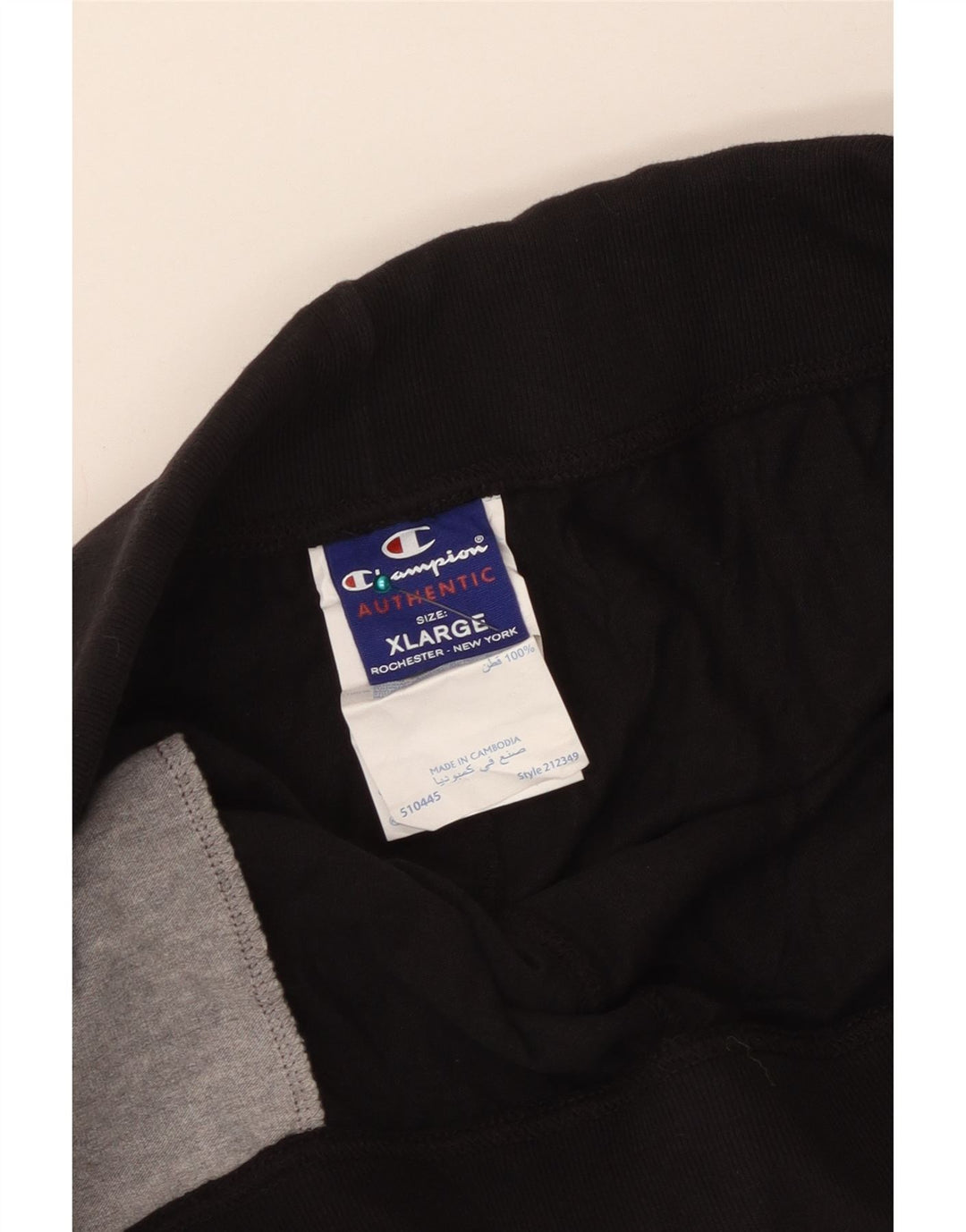 Champion Herre sportsshorts XL sort bomuld