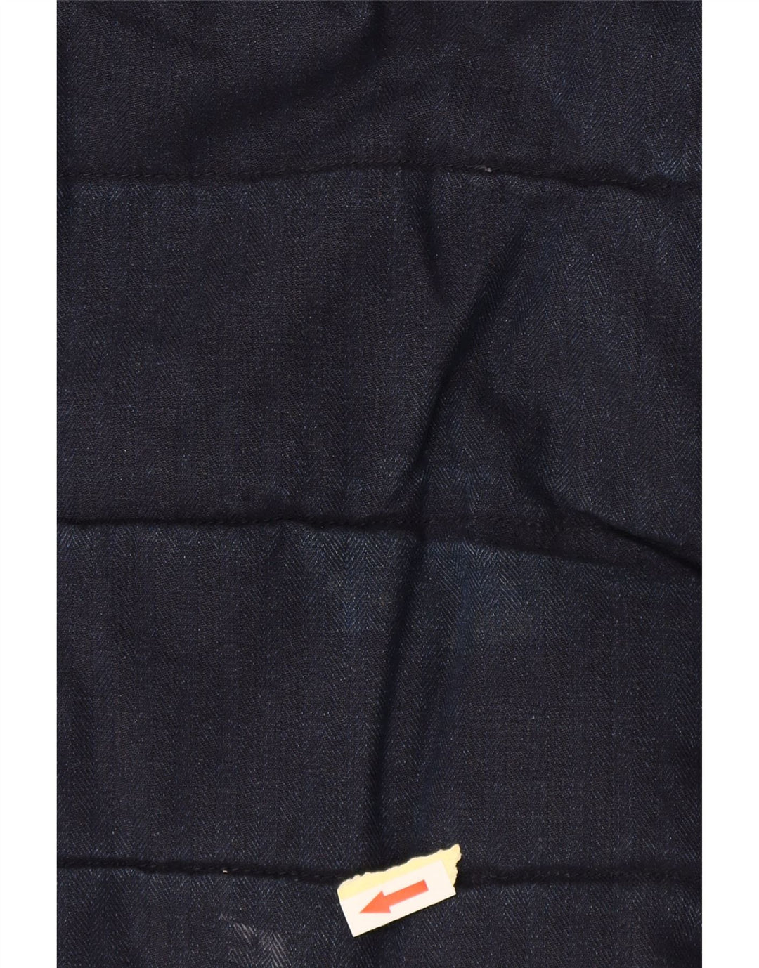 Zara Herre hættepolstret jakke UK 40 Large Navy Blue Colourblock