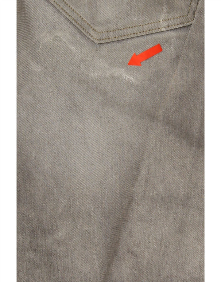 G-Star Straight Jeans til mænd W28 L26 Grå bomuld
