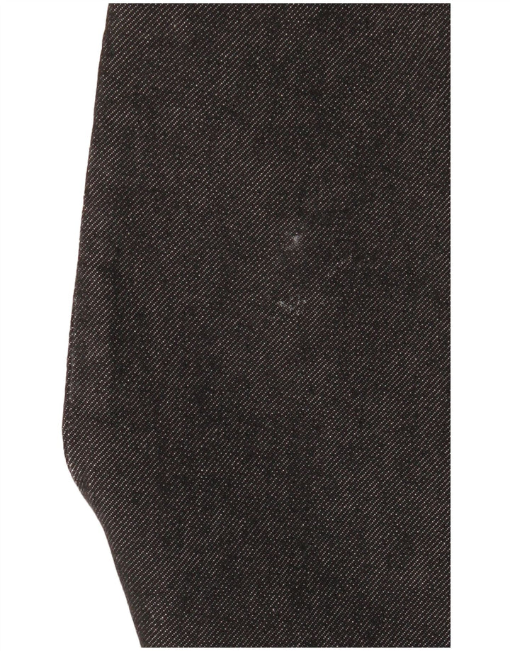 RIFLE Dame Bruce Regular Straight Jeans W31 L32 Sort Bomuld