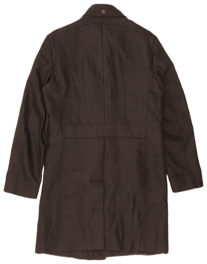 Zara Trench Coat til mænd UK 38 Medium Sort