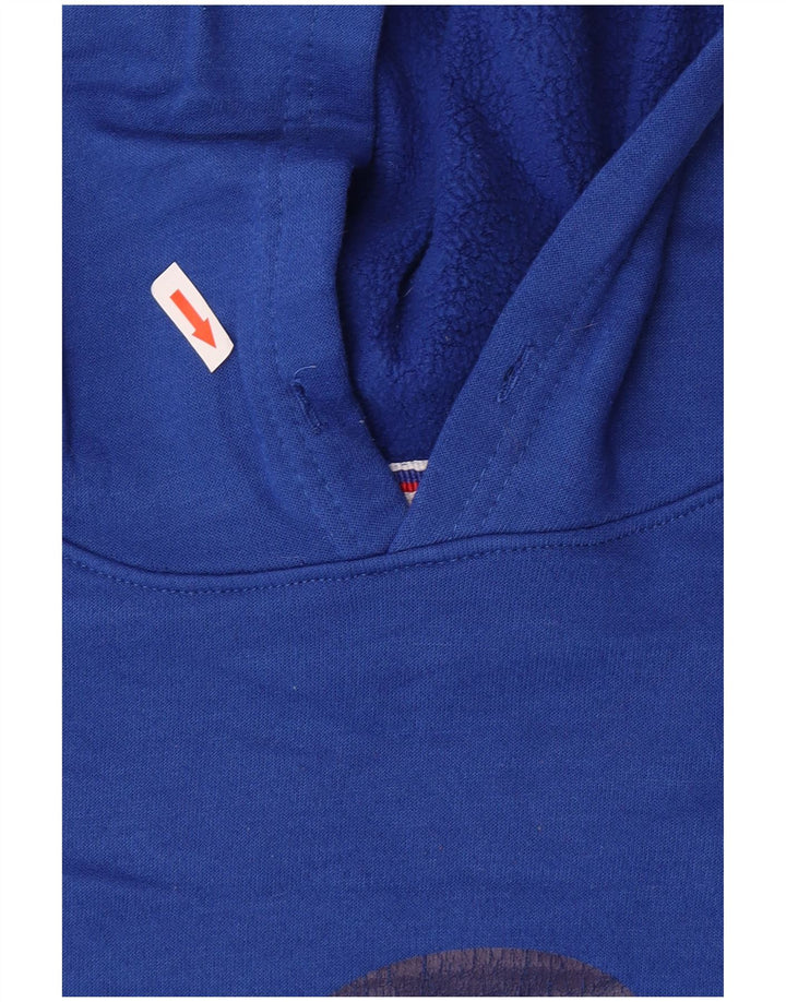 Champion Herre grafisk hættetrøje Jumper Medium Blue Polyester