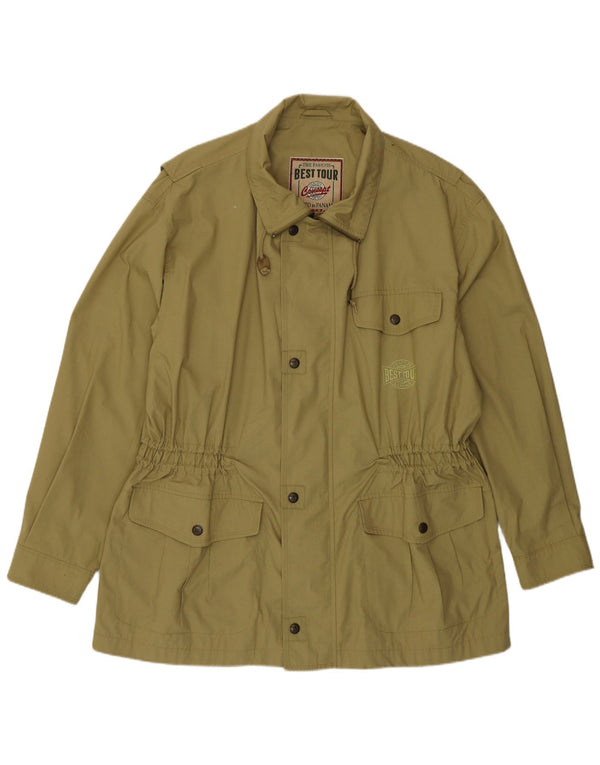 Porto Di Panama Herre Utility Jacket UK 42 XL Khaki