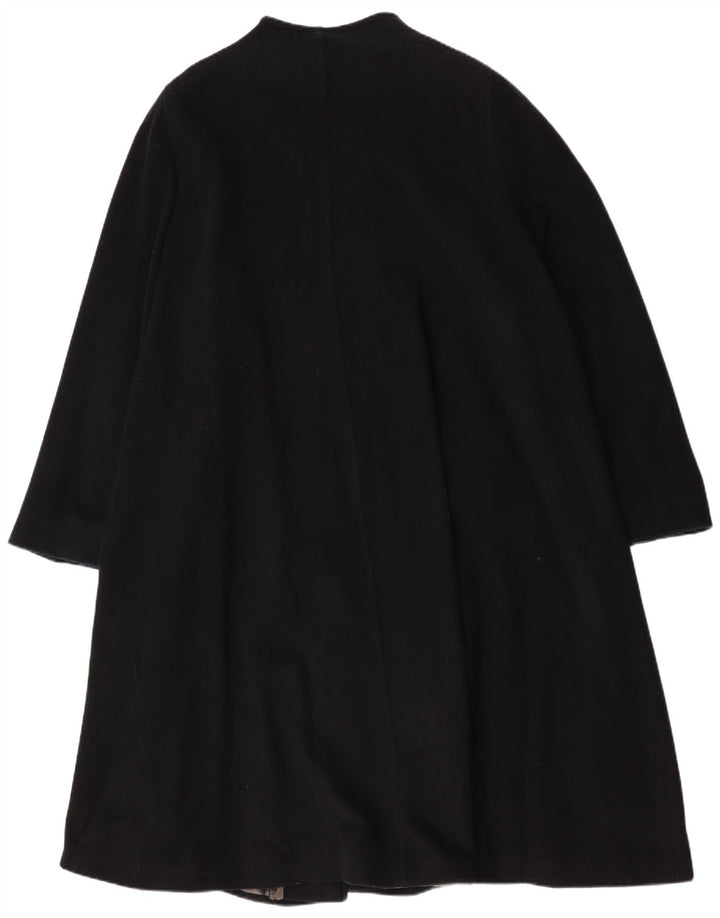 LADY H. Dame Oversized Overfrakke IT 49 XL Sort lammeuld