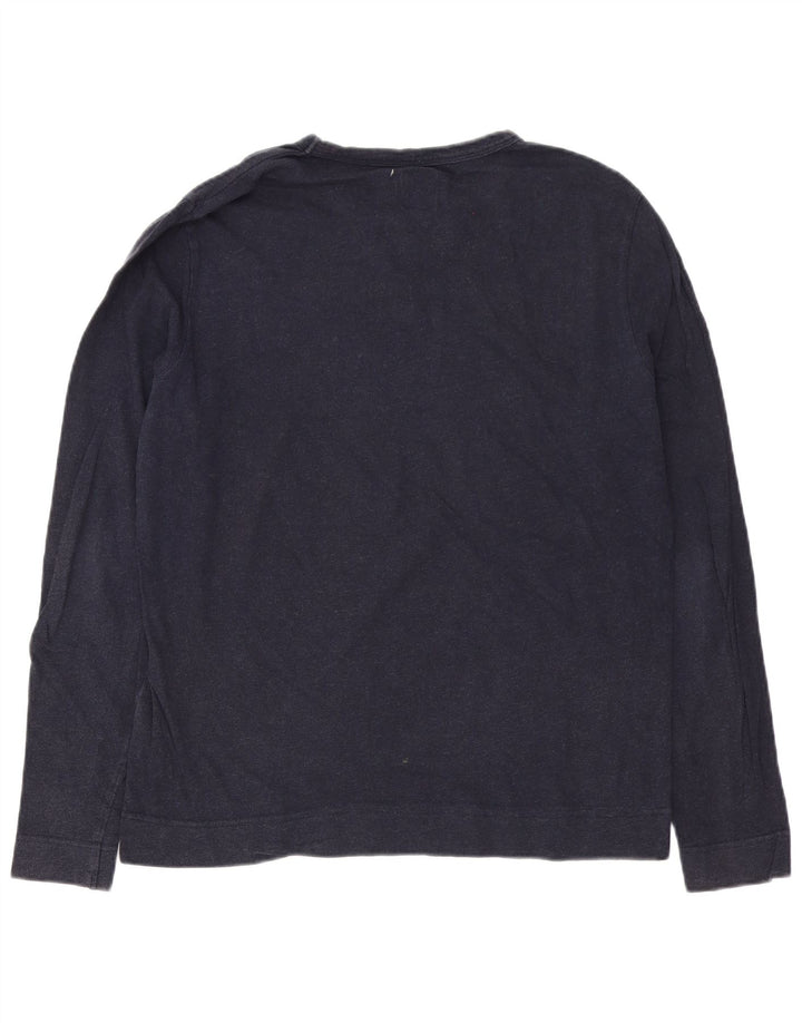 Musto Herre Grafisk Sweatshirt Jumper Stor Marineblå Bomuld