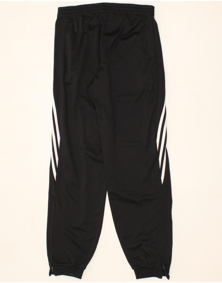 ADIDAS Mens Tracksuit Trousers Joggers Small Black Polyester Vintage Adidas and Second-Hand Adidas from Messina Hembry 