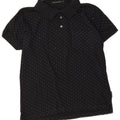 French Connection Herre poloshirt Lille sort plettet bomuld
