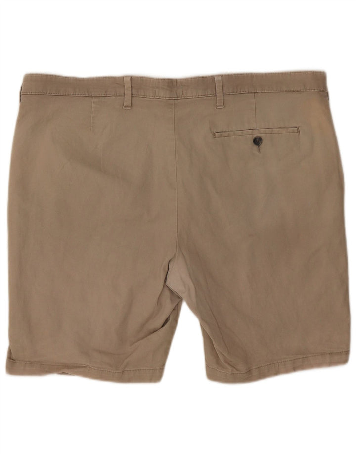 Marks & Spencer Herre Regular Chino Shorts W34 Large Beige