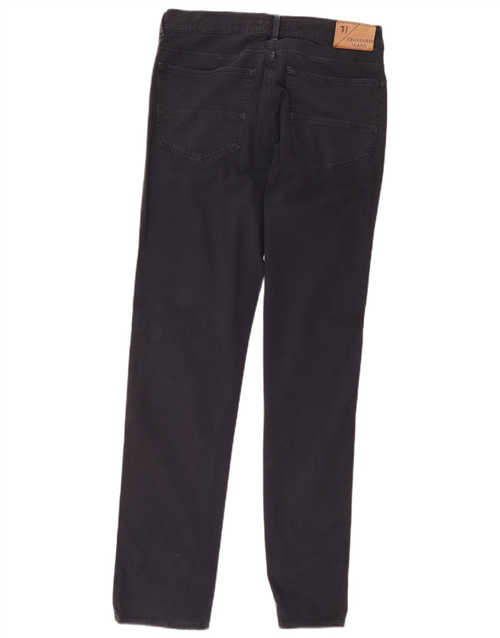 Trussardi Herre Slim Casual Bukser W32 L34 Grå