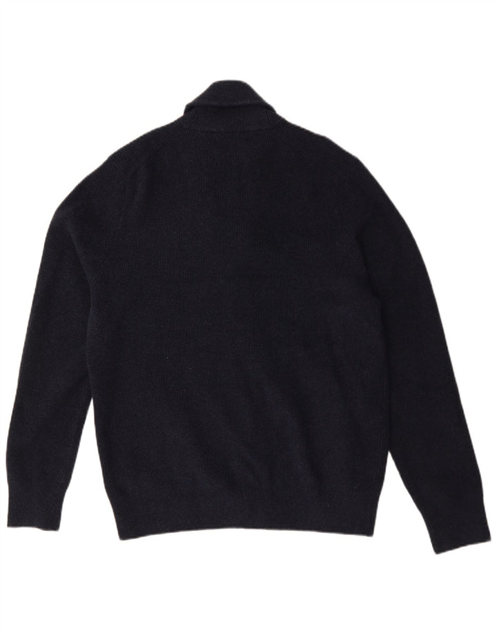 Marks & Spencer herre cardigan sweater XL marineblå bomuld