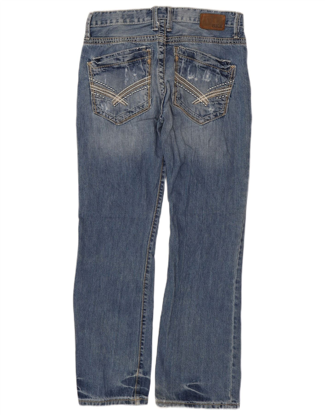 BKE Dame Aiden Bootcut Jeans W30 L29 Blå Bomuld