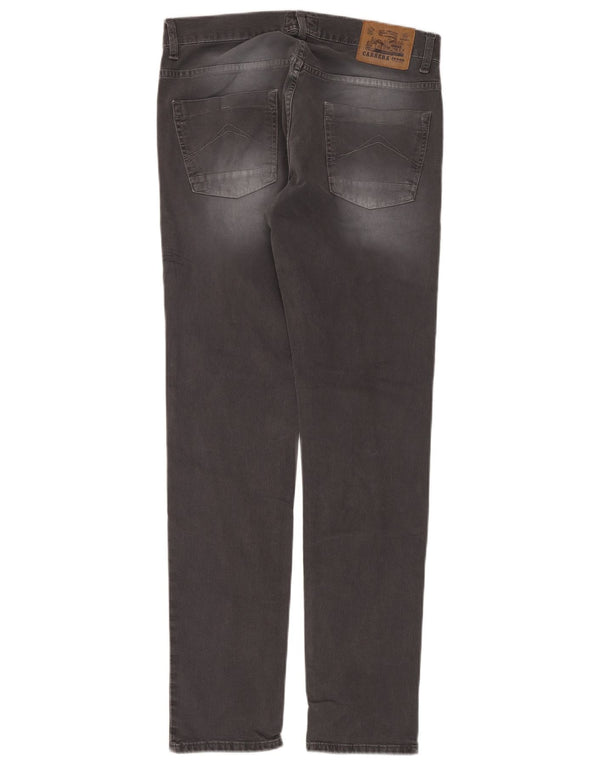 Carrera Herre 717 Slim Jeans IT 48 Medium W32 L34 Grå Bomuld