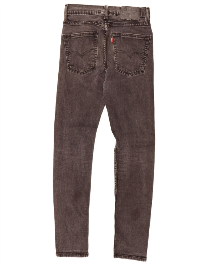Levi's Slim Jeans til mænd W32 L28 sort bomuld