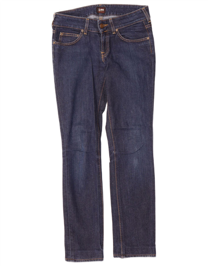 Lee Dame Amy Slim Jeans W27 L30 Marineblå Bomuld