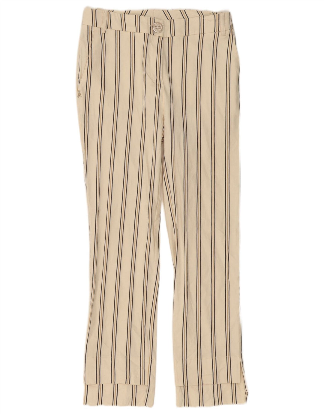 Patrizia Pepe Chinobukser til kvinder IT 42 Medium W28 L27 Off White Linned