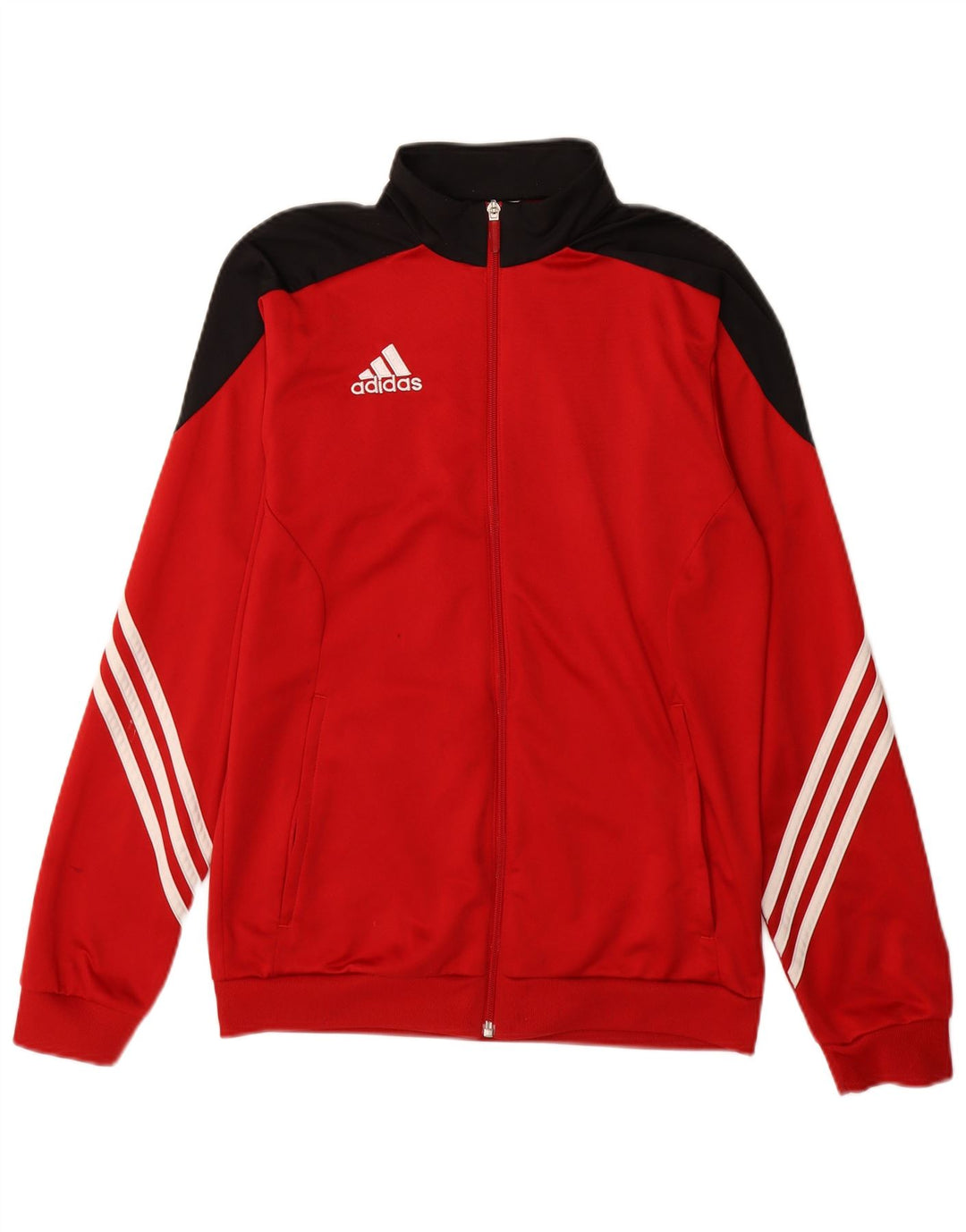 Adidas Træningsdragt til mænd Top jakke Lille Rød Colourblock Polyester
