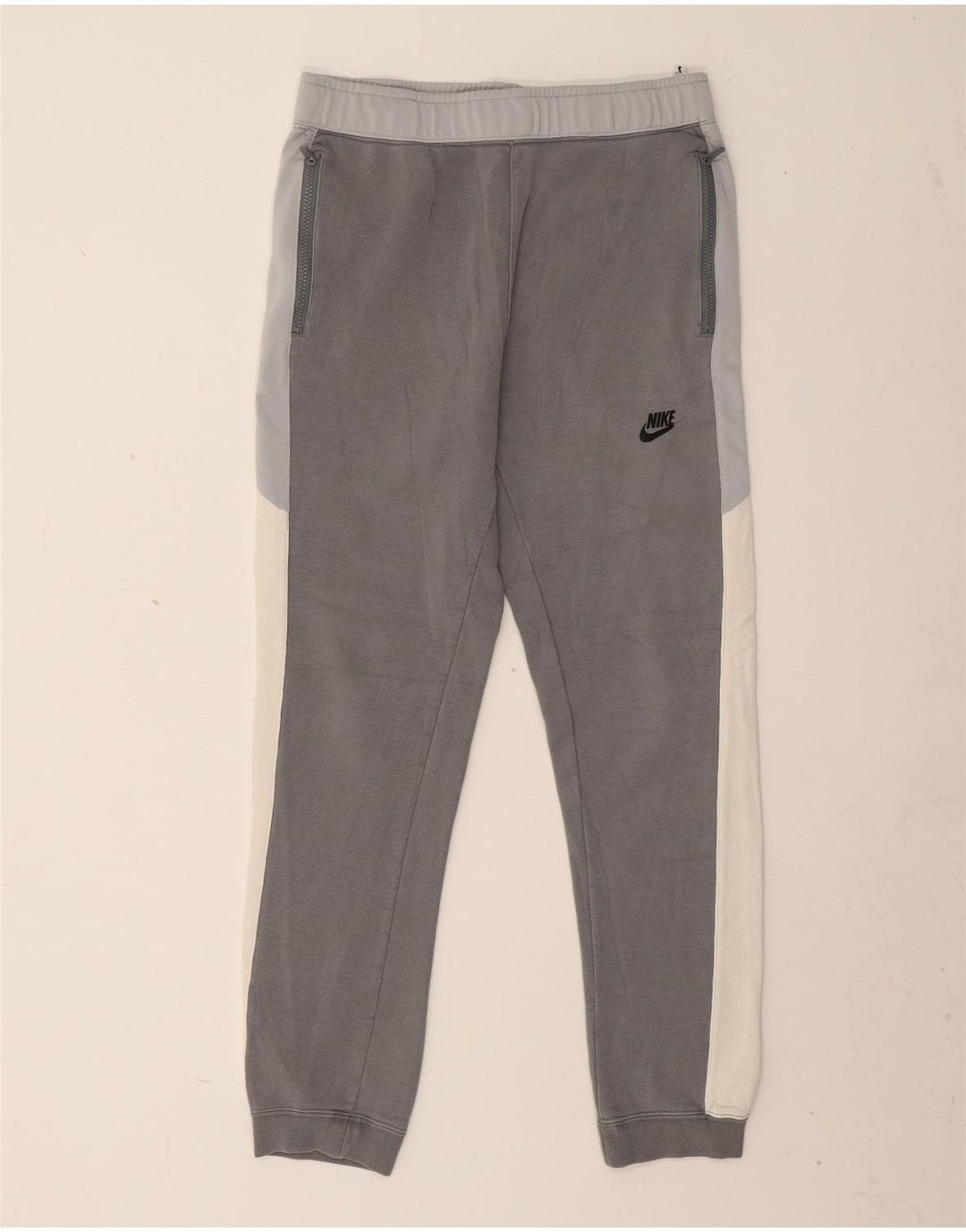 Nike Træningsdragt til mænd Joggers Medium Grå Colourblock Bomuld