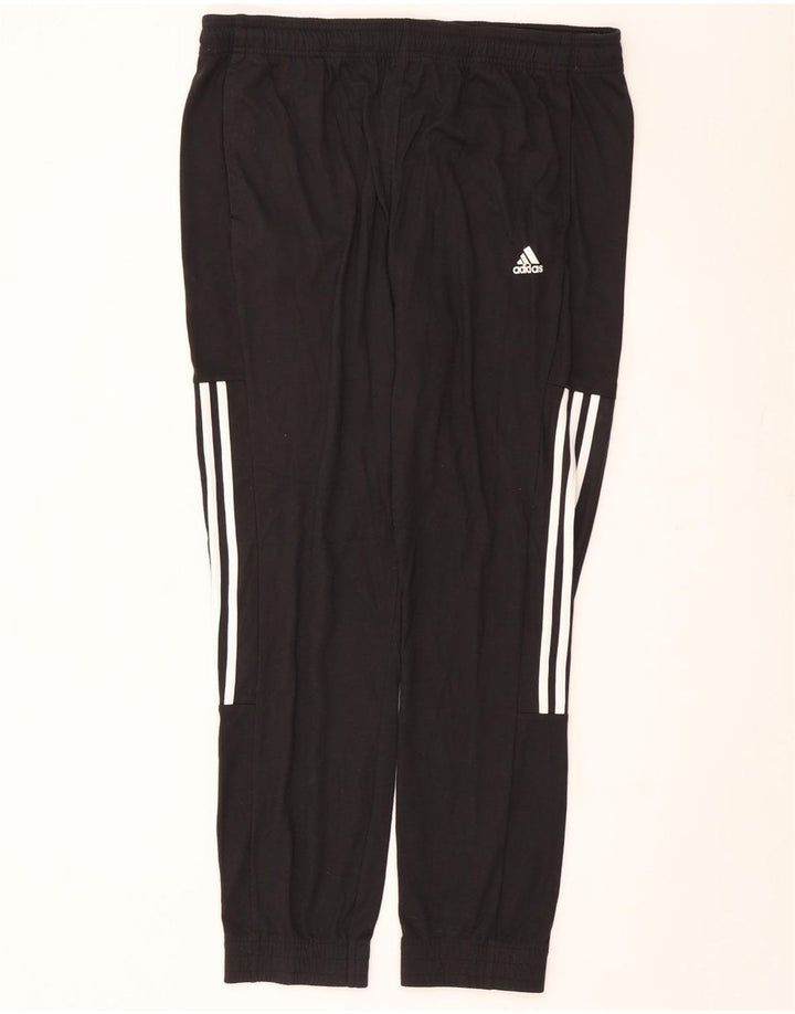 Adidas Herre Climalite Træningsdragt Bukser Joggers XL Sort Polyester