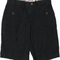 LEE Womens Casual Shorts US 8 Medium W30 Navy Blue Cotton Vintage Lee and Second-Hand Lee from Messina Hembry 