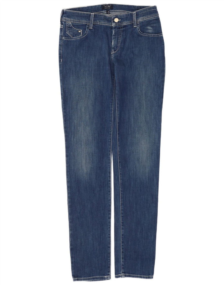 Armani Dame Slim Jeans W29 L32 Blå Bomuld