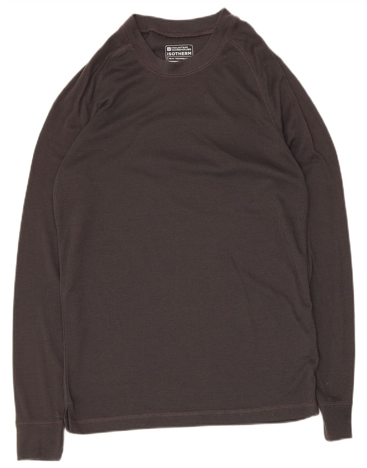 Mountain Warehouse Herre Top Langærmet Lille Grå Polyester