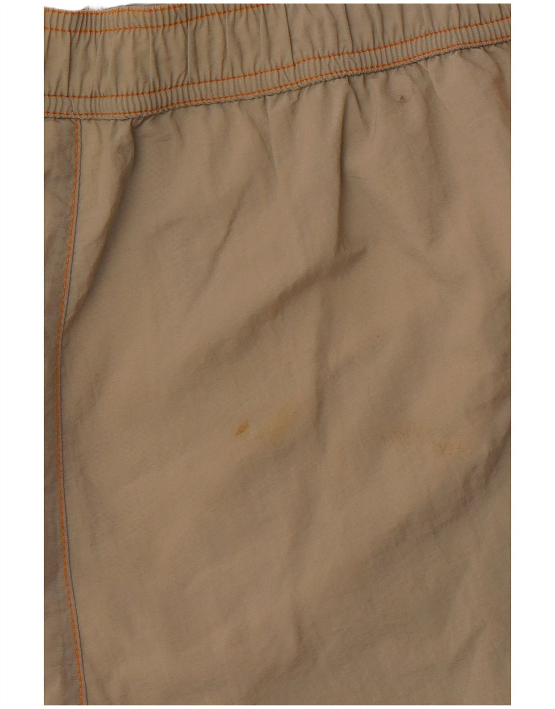 CHAMPION Grafiske badeshorts til mænd Stor Khaki Colourblock Polyamid