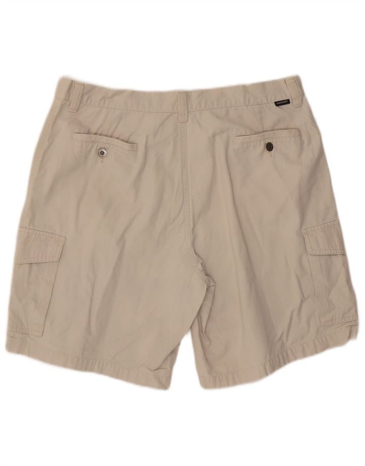 DOCKERS Herre Cargo Shorts W38 XL Beige Bomuld