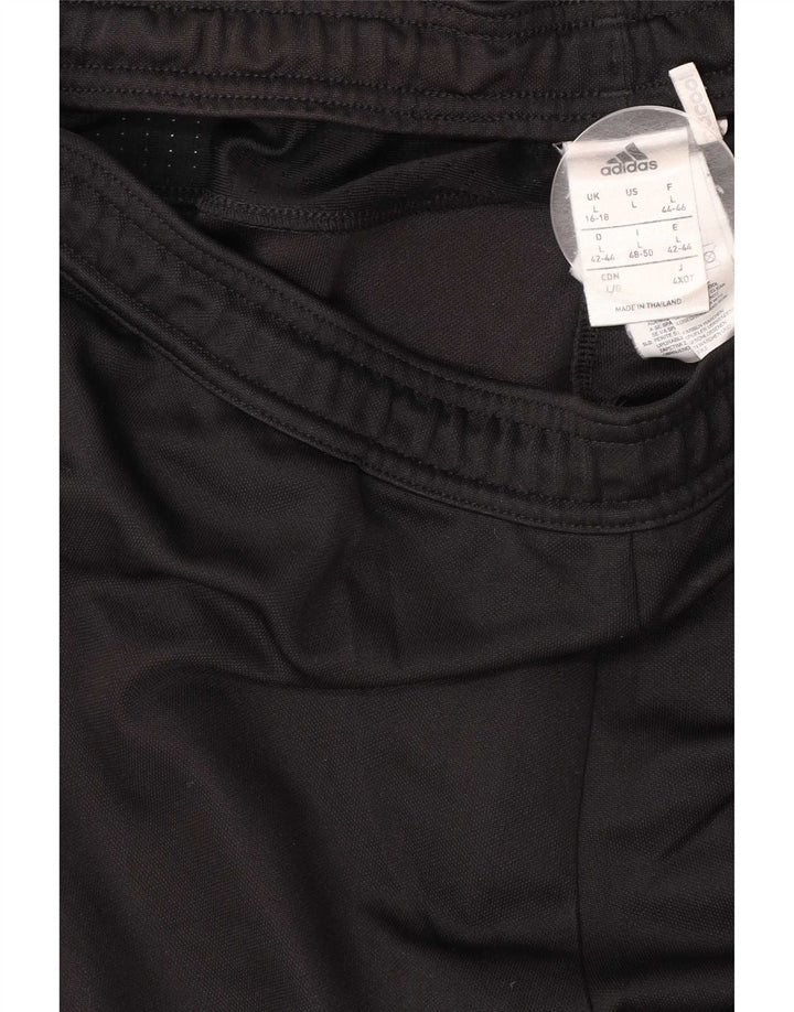 Adidas Træningsdragtsbukser til kvinder UK 16/18 Large Black Polyester