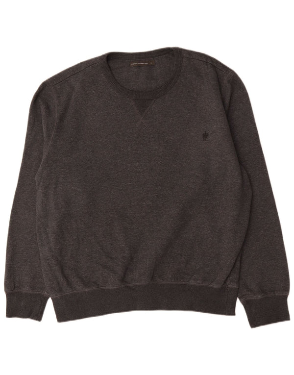 French Connection Herre Sweatshirt Jumper XL Grå Bomuld