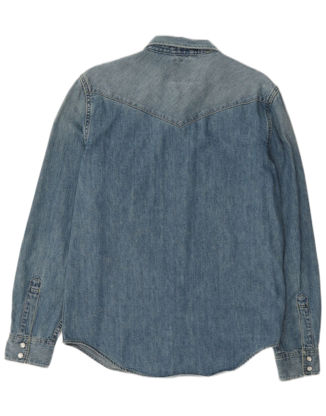 Levi's Slim Fit denimskjorte til mænd mellemblå bomuld
