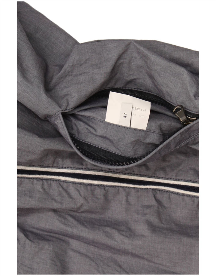 Trussardi Jeans Herre Hættevindjakke IT 48 Medium Grå